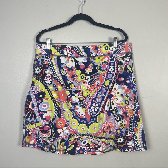 T by Talbots UPF 50 DAISY PRINT SKORT size 1X - Picture 5 of 6